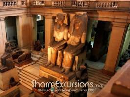 Inside the Egyptian Museum on Cairo Tour from Sharm