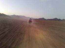 Quad Biking in Desert